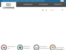 Tablet Screenshot of conversetx.net